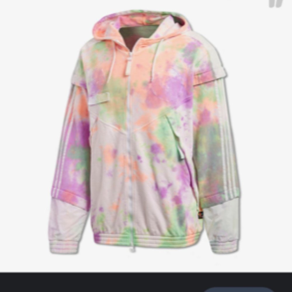 adidas x Pharrell Williams Hu Holi Zip Hoodie Powder Dye